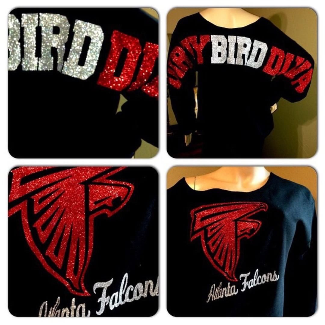 Falcons bling shirt best sale