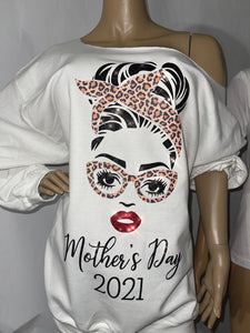 Mother’s Day Leopard Glam Sweatshirt