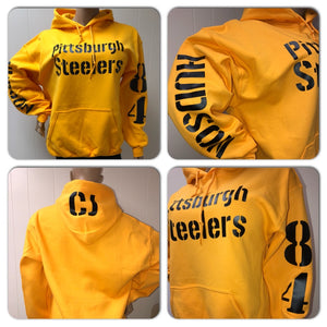 Steelers Golden Hoody Sweatshirt
