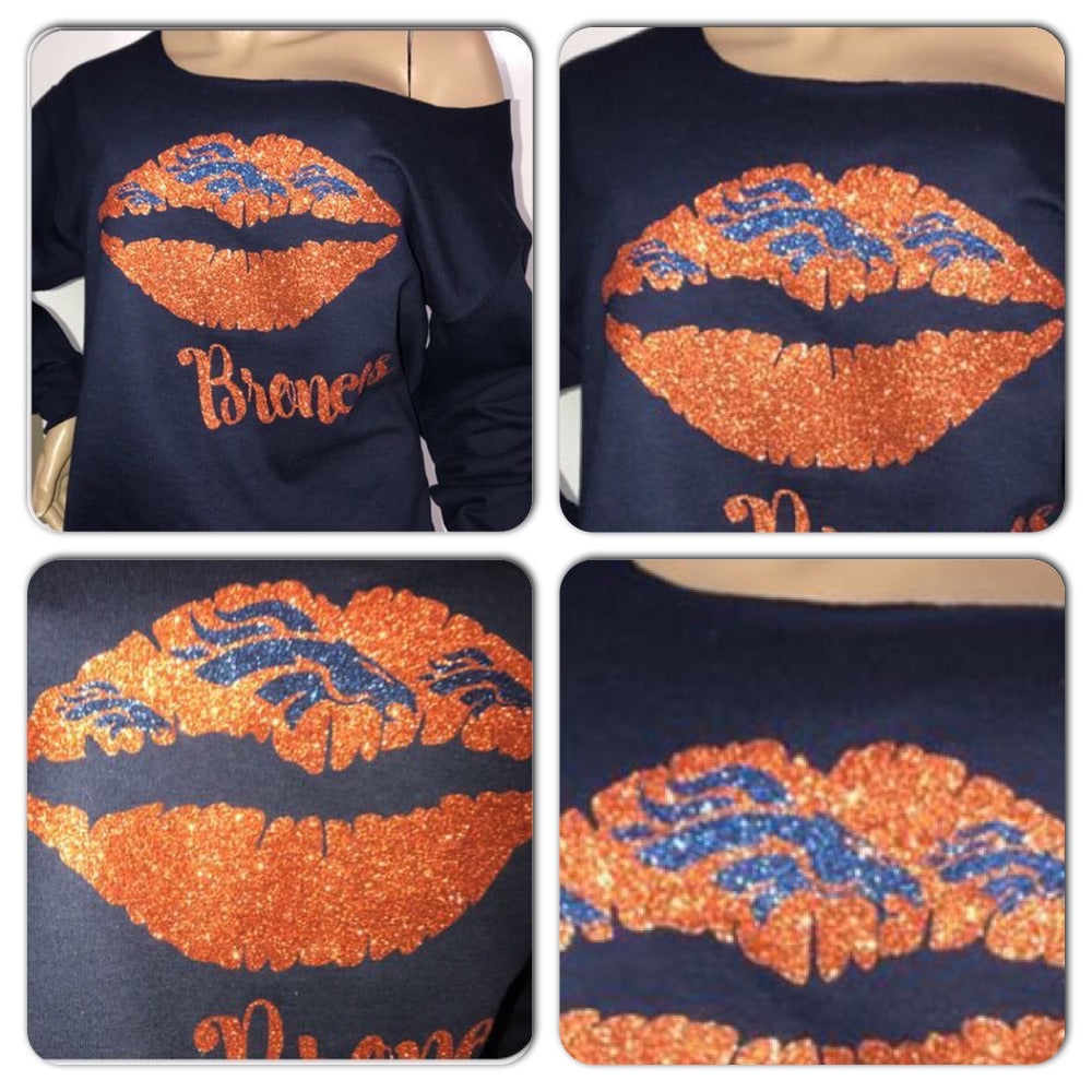 Denver Kiss Glam Sweatshirt (front only)