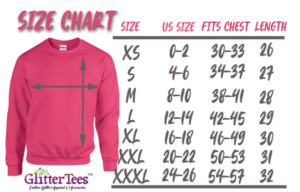 KC LOVE Crew Neck Sweatshirt (front only)