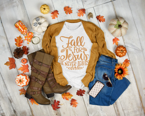 Fall for Jesus Glam tee